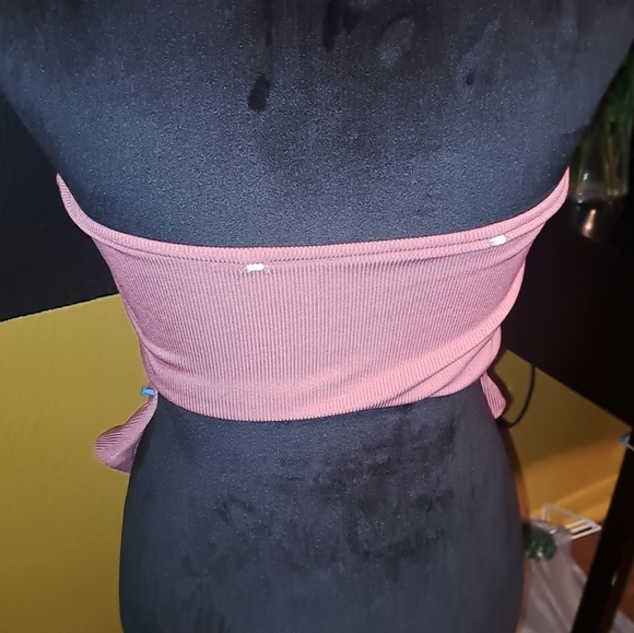 Zaful ribbed keyhole high waisted 2 piece bikini - Picture 2 of 3